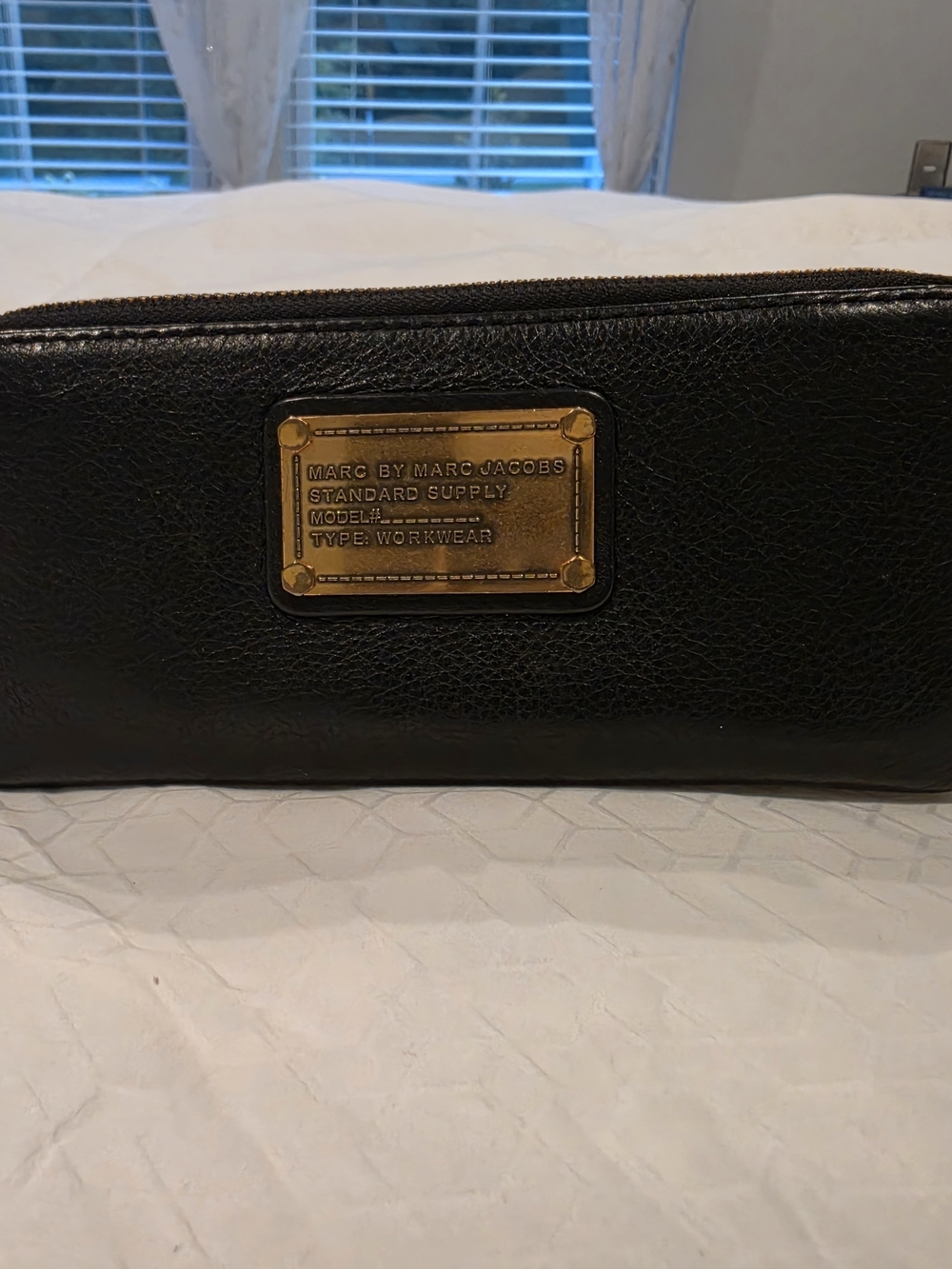 Marc by Marc Jacobs Black Leather Men's Pouch